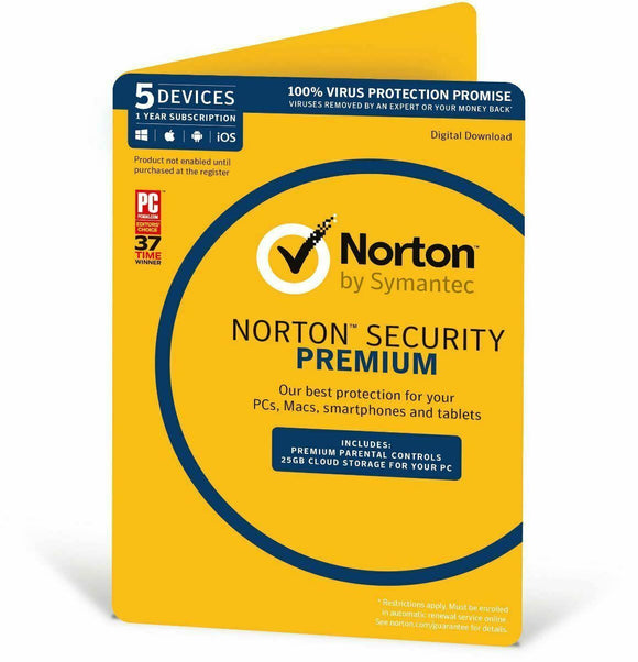 Norton 360 Security STANDARD PREMIUM 2023 1 2 3 Devices Windows Mac IOS Android