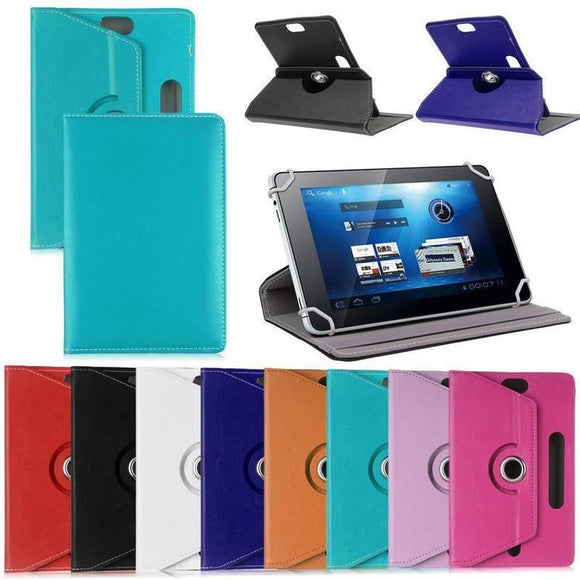 Universal Leather Flip Shockproof Case Cover for 7 inch Android Tablet samsung