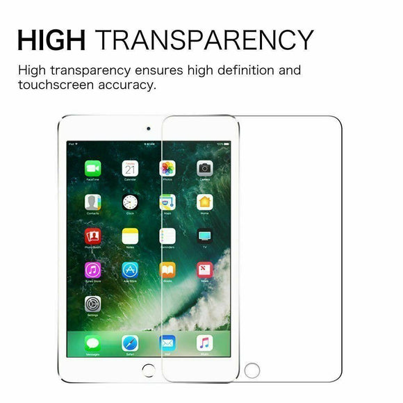 2 Tempered Glass Screen Protector For Apple iPad 10th 9th 8th 7th 6th Gen Air 5