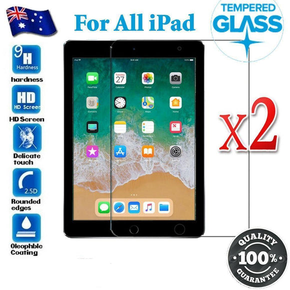 2 For Apple iPad 9th 7th 8th Gen 10.2