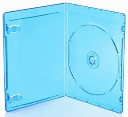100 Blu Ray Single 14mm Quality Cases - Australian Standard Bluray Case AU SEND