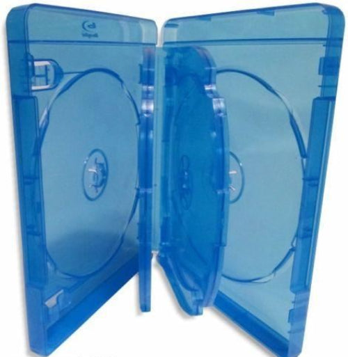 1 x 22mm HOLD 6 Blu Ray Cover Case Hold 6 BluRay Disc Clear plastic at front BDR