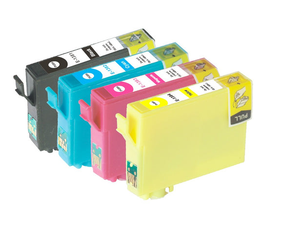 4 Generic Ink cartridges T138 for Epson Workforce 320 325 435 525 545 60 625