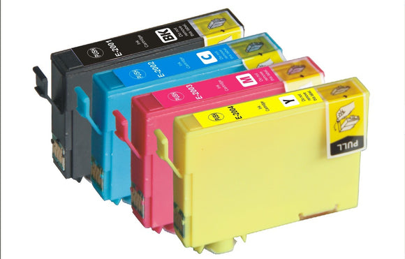 4x T200XL Ink Cartridges for Epson XP200 XP300 XP400 XP310 XP410 WF2510 Non-OEM