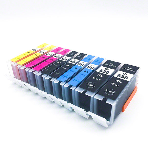 20x Ink Cartridges CLI 651 PGI 650 for Canon Pixma MG5560 MG6460 IP7260 nonoem