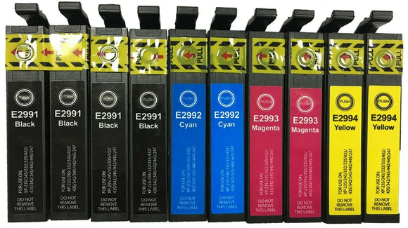 10 Ink Cartridges for Epson 29XL XP235 XP245 XP335 XP432 XP442 XP435 nonOEM