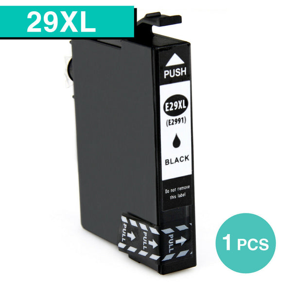 1 BLACK 29XL Ink Cartridges for EPSON XP235 XP332 XP335 XP432 XP435 NonOEM