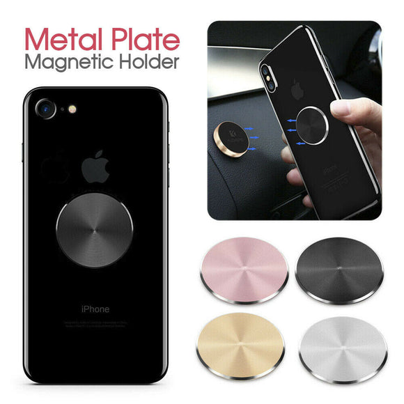 Metal Plate for Magnetic Car Phone Holder iPhone 13 12 11 XR XS MAX PRO 8 7 6 5