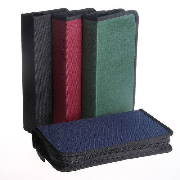 80 24 DVD CD DISC Holder Album Storage Case Folder Wallet Carry Bag Organizer AU