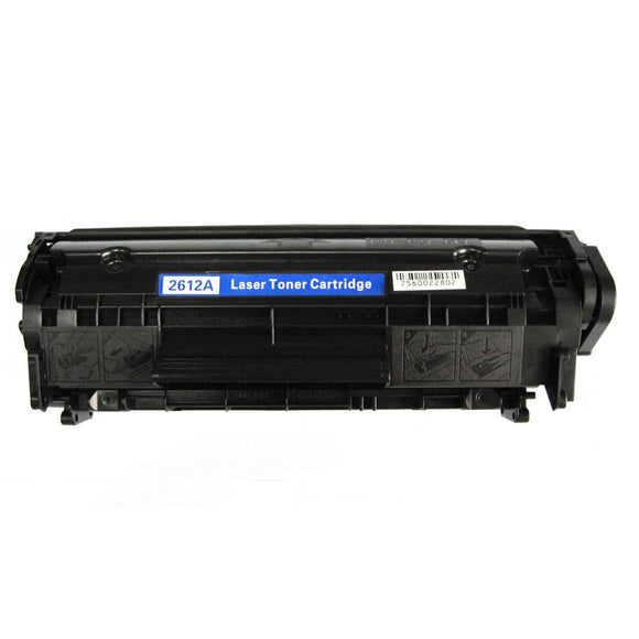 1 Black Q2612A Toner Cartridge Replacement for HP 3015 3020 3050 3055 Nonoem