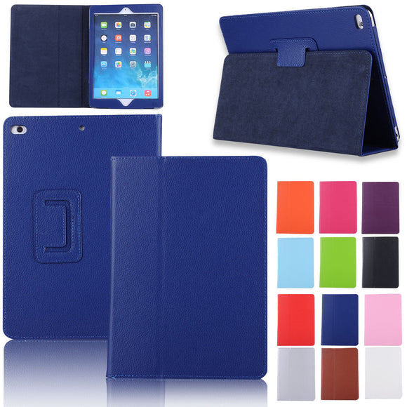 Magnetic PU Leather Stand Case Cover for iPad 9.7 pro 12.9 MINI 4 2-line nonoem