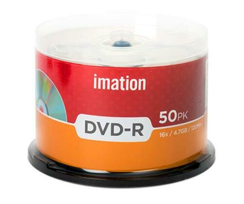 100 X Ritek DVD blank disc media - Printable DVD-R discs matt - 16X burn speed