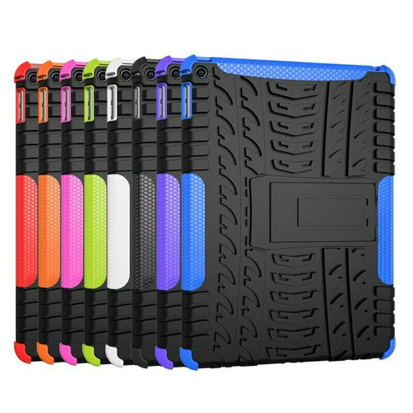 For iPad Case 9th 8th 7th 6th 5th Gen Air Heavy Duty Shockproof Cover Kids -SLIM