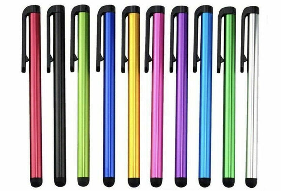 1 - 10 Stylus Pens Colourful Capacitive for Touch Screen iPhone iPad Tablet